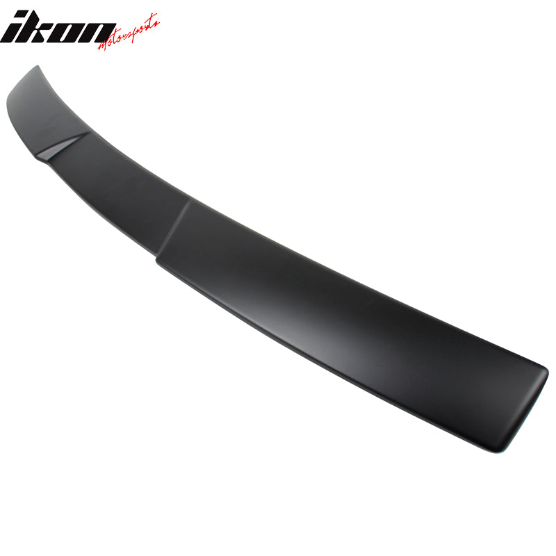 Fits 15-21 Subaru WRX & WRX STI V Style Matte Black Rear Roof Spoiler Wing ABS