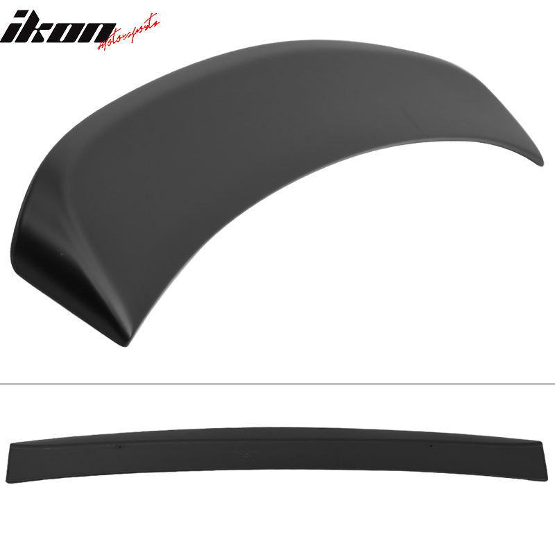 Fits 14-24 Infiniti Q50 Ikon Style Rear Roof Spoiler Wing Lip Painted ABS