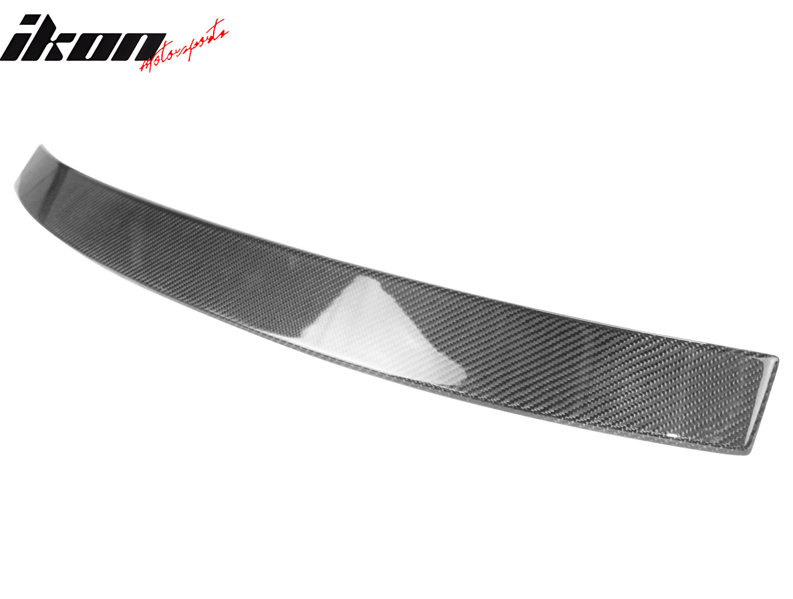 Fits 15-21 Benz W205 C-Class Coupe OE Style Carbon Fiber CF Rear Roof Spoiler