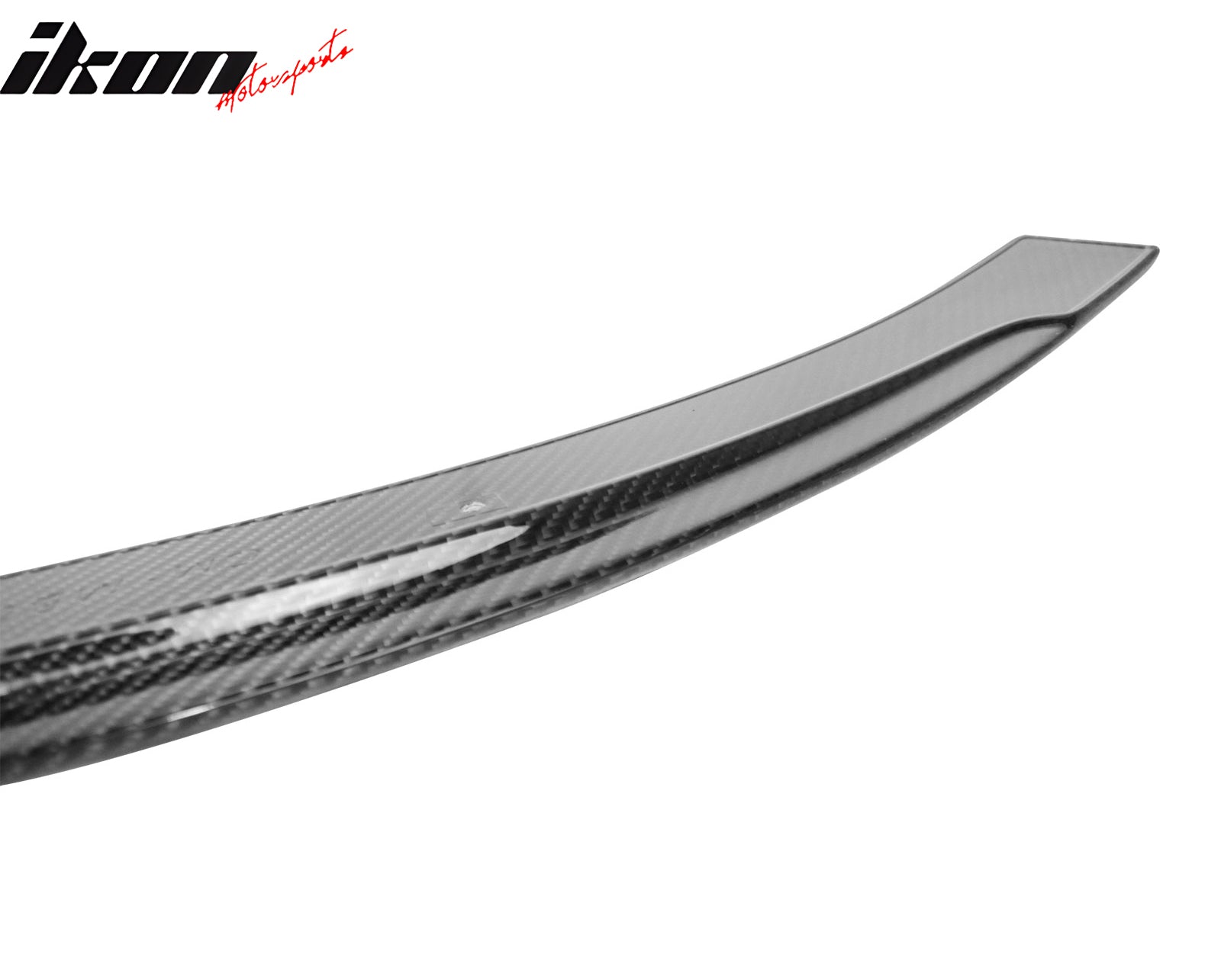 Fits 15-21 Benz W205 C-Class Coupe OE Style Carbon Fiber CF Rear Roof Spoiler