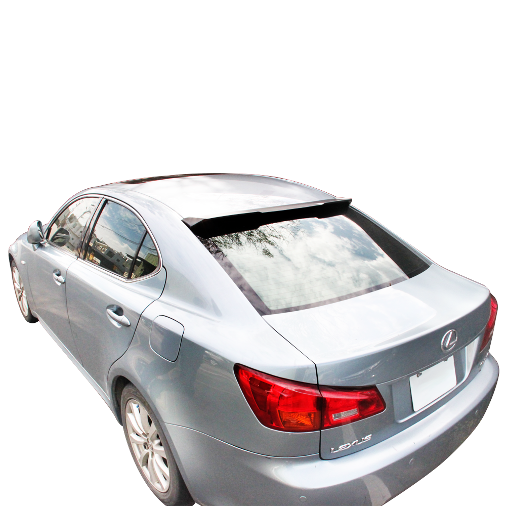 Fits 06-13 IS250 IS350 Sedan 4-Door V Style Roof Spoiler - ABS