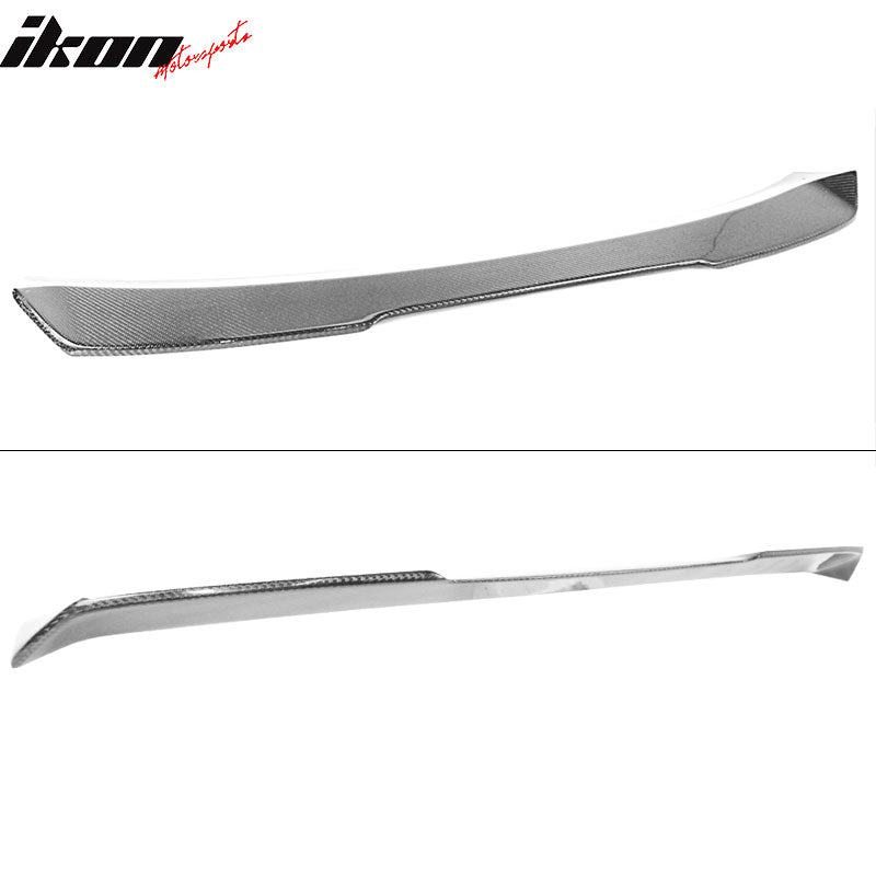 Fits 06-13 Lexus IS250 IS350 ISF Sedan V Style Carbon Fiber CF Rear Roof Spoiler