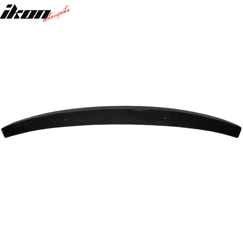 Fits 17-23 BMW G30 5-Series Sedan Carbon Fiber CF Rear Roof Window Spoiler Wing