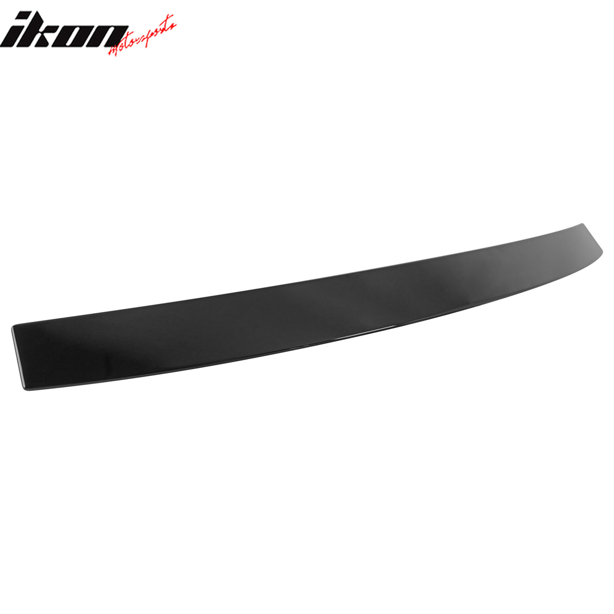 IKON MOTORSPORTS, Rear Window Roof Spoiler Compatible with 2017-2023 Benz W238 C238 E-Class Coupe 2Dr, OE Style Painted #040 Black/Deep Black/Tiefschwarz ABS Top Roofline Windshield Visor Spoiler Wing