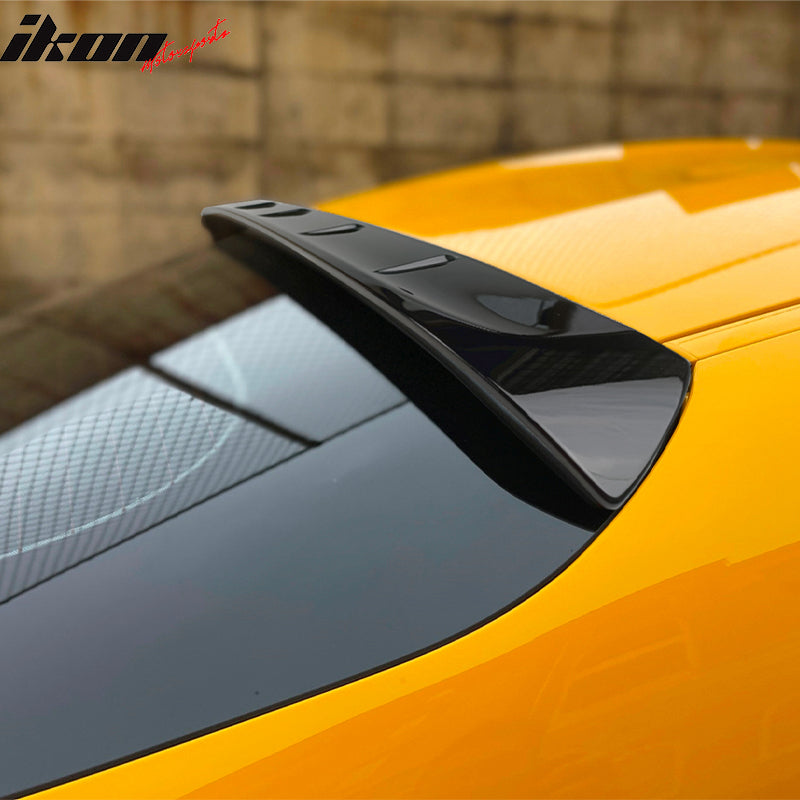 For 20-23 Toyota GR Supra Painted #202 Black Rear Window Visor Roof Spoiler Wing