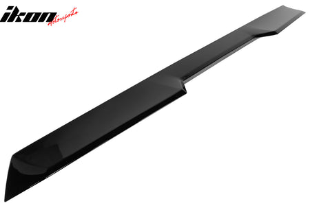 Fits 22-24 Subaru BRZ Toyota GR86 V Style Gloss Black Rear Roof Spoiler Wing ABS