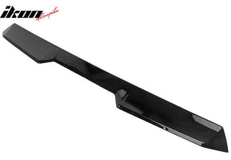 Fits 22-24 Subaru BRZ Toyota GR86 V Style Gloss Black Rear Roof Spoiler Wing ABS