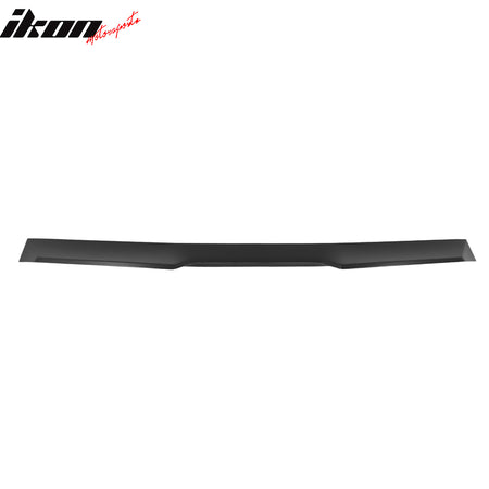 IKON MOTORSPORTS, Roof Spoiler Compatible With 2022-2024 Subaru WRX, ABS Plastic V Style Rear Window Visor Wing Lip, 2023