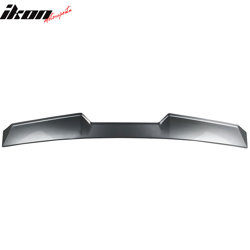 Fits 22-24 Subaru WRX 5th V Style Roof Spoiler Painted #G1U Ice Silver Metallic