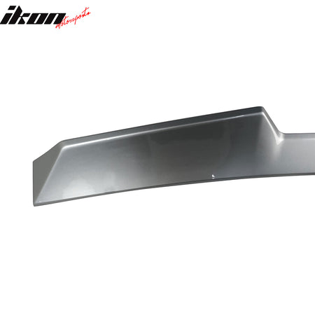 Fits 22-24 Subaru WRX 5th V Style Roof Spoiler Painted #G1U Ice Silver Metallic