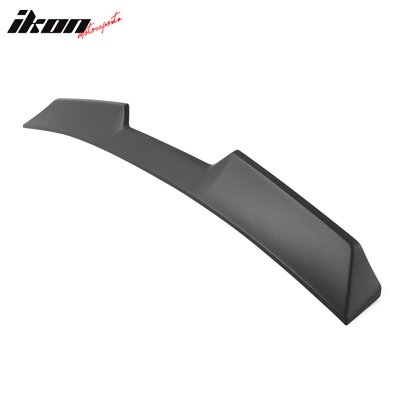 Fits 22-24 Subaru WRX 5th V Style Matte Black Rear Roof Window Spoiler Wing ABS