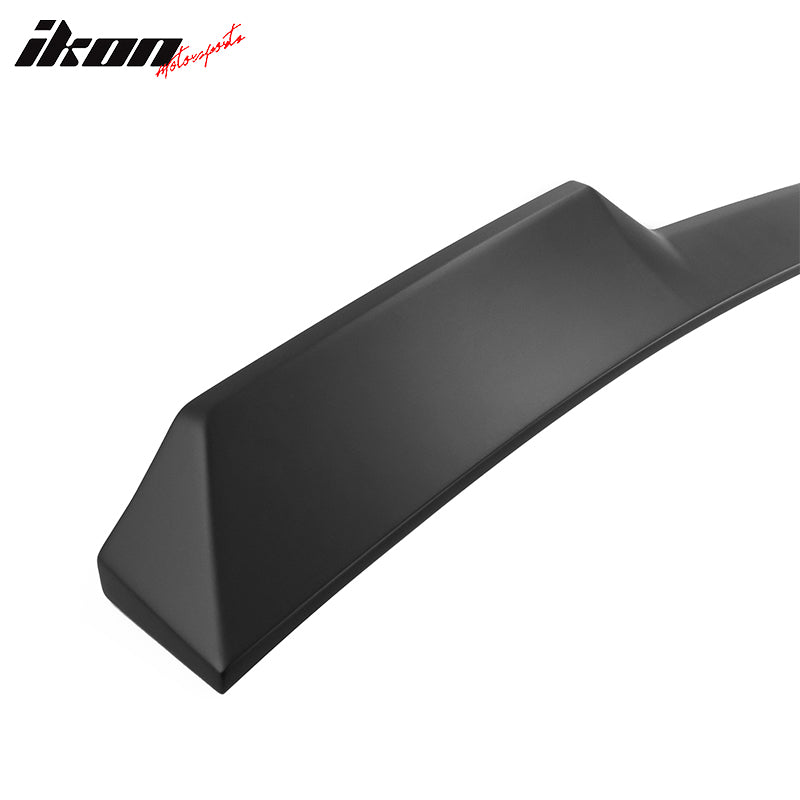 Fits 22-24 Subaru WRX 5th V Style Matte Black Rear Roof Window Spoiler Wing ABS