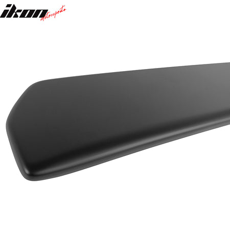 Fits 15-21 Subaru WRX STI Style Matte Black Rear Bumper Lip Diffuser Add on ABS