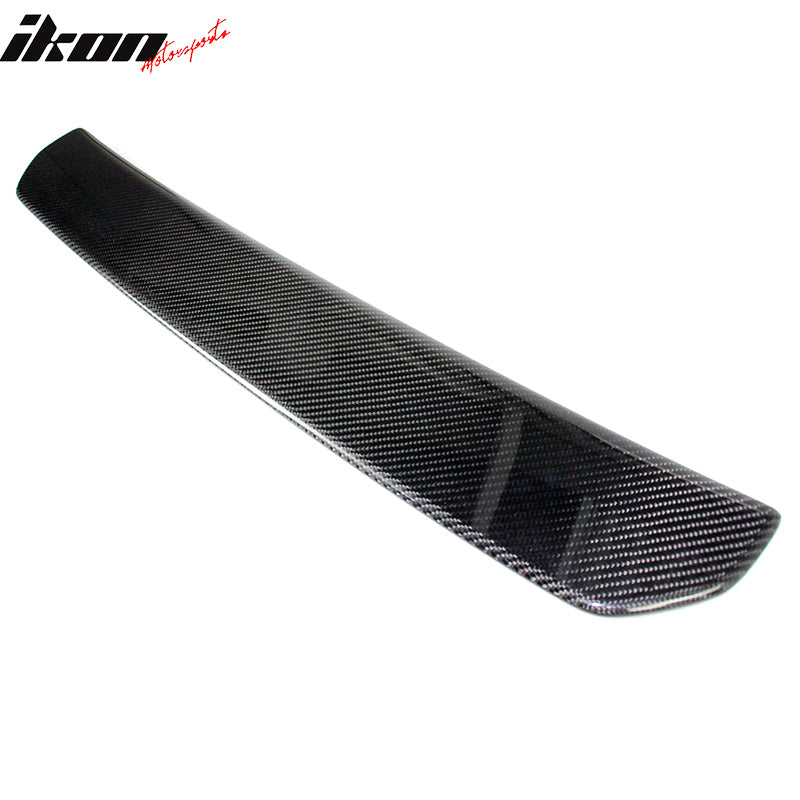 Fits 15-21 Subaru WRX STI Style Carbon Fiber CF Rear Bumper Lip Diffuser Add on