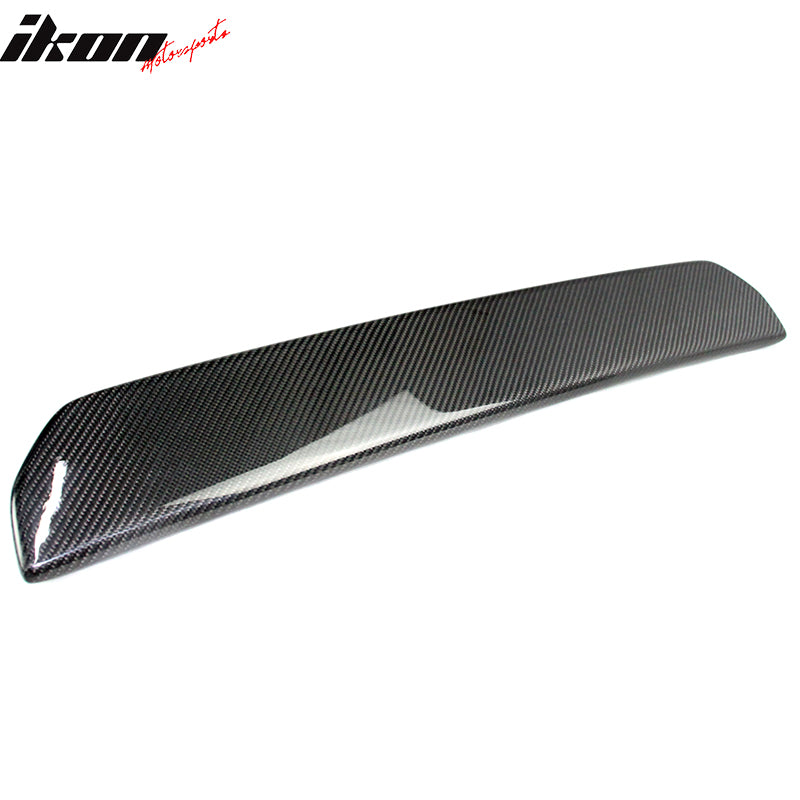 Fits 15-21 Subaru WRX STI Style Carbon Fiber CF Rear Bumper Lip Diffuser Add on