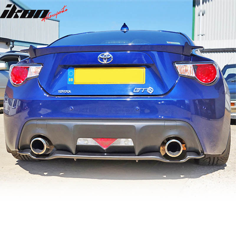 Fits 13-20 Scion FRS/Toyota 86/Subaru BRZ OE Style Rear Bumper Lip Diffuser ABS