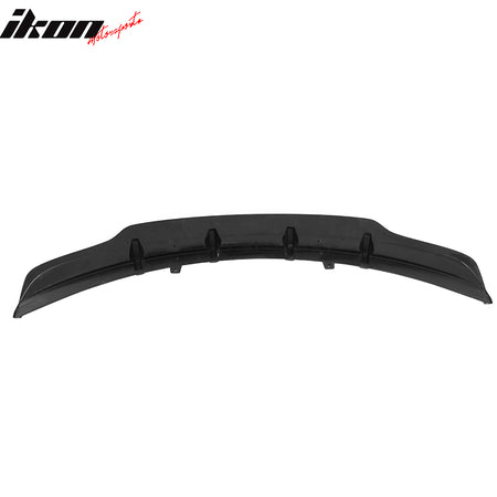 For 17-23 Tesla Model 3 Rear Bumper Lip Diffuser V Style Spoiler #PBSB Black