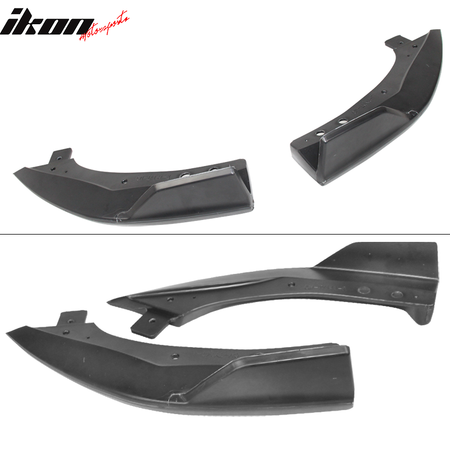 Fits 19-22 Corolla E210 Hatchback ABS Rear Diffuser & Bumper Splitter 2PCS