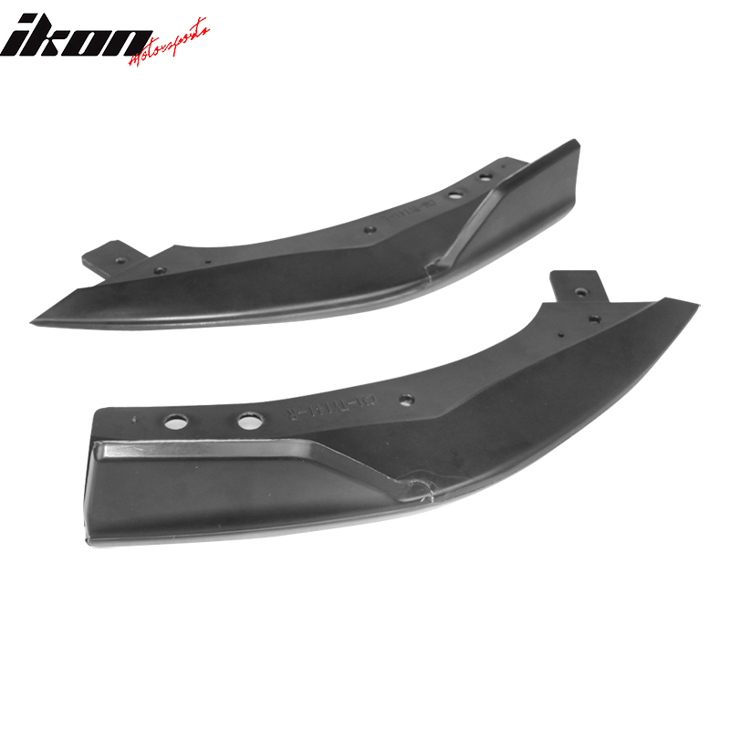 Fits 19-22 Corolla E210 Hatchback ABS Rear Diffuser & Bumper Splitter 2PCS