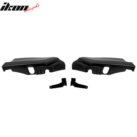 Fits 15-21 Subaru WRX STI Rear Bumper Lip Diffuser Side Aprons Valance Canard PP