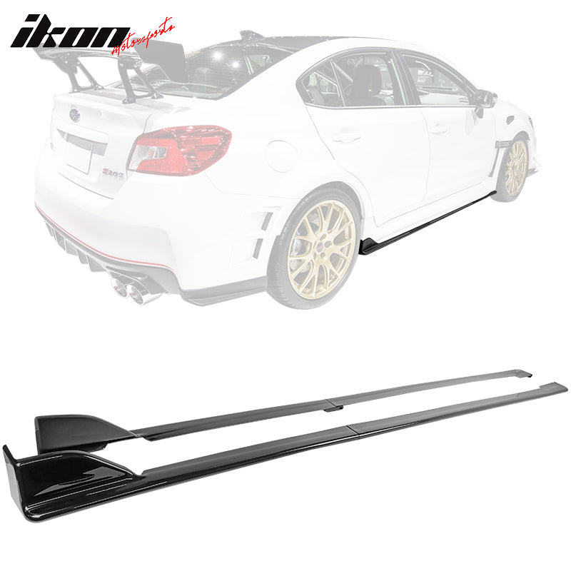 2015-2021 Subaru WRX STI PP 4PC Painted #D4S Side Skirts