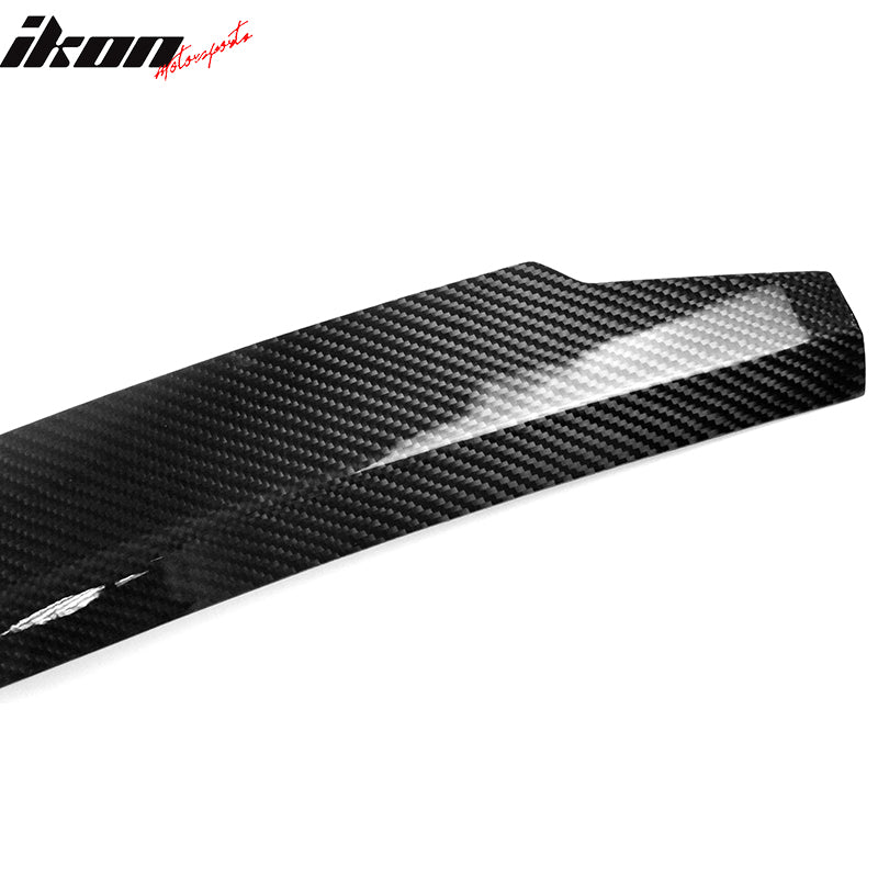 Fits 15-18 Audi Q3 Carbon Fiber CF Rear Bumper Boot Protector Sill Step Plate