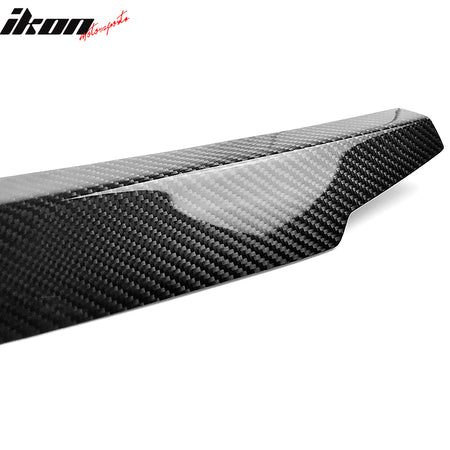 Fits 15-18 Audi Q3 Carbon Fiber CF Rear Bumper Boot Protector Sill Step Plate