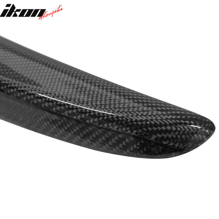 Trunk Spoiler Compatible With 2008-2012 Honda Accord, Factory Style Matte Carbon Fiber CF Rear Tail Lip Deck Boot Wing by IKON MOTORSPORTS, 2009 2010 2011