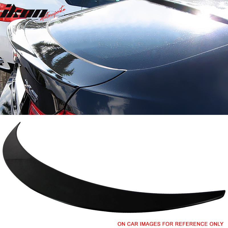 2008-2014 BMW E71 X6 Performance #668 Jet Black Trunk Spoiler Wing ABS