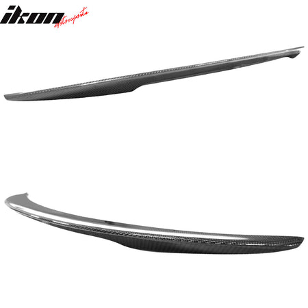 Fits 14-21 BMW F22 High Kick Performance Style Trunk Spoiler Wing - Carbon Fiber