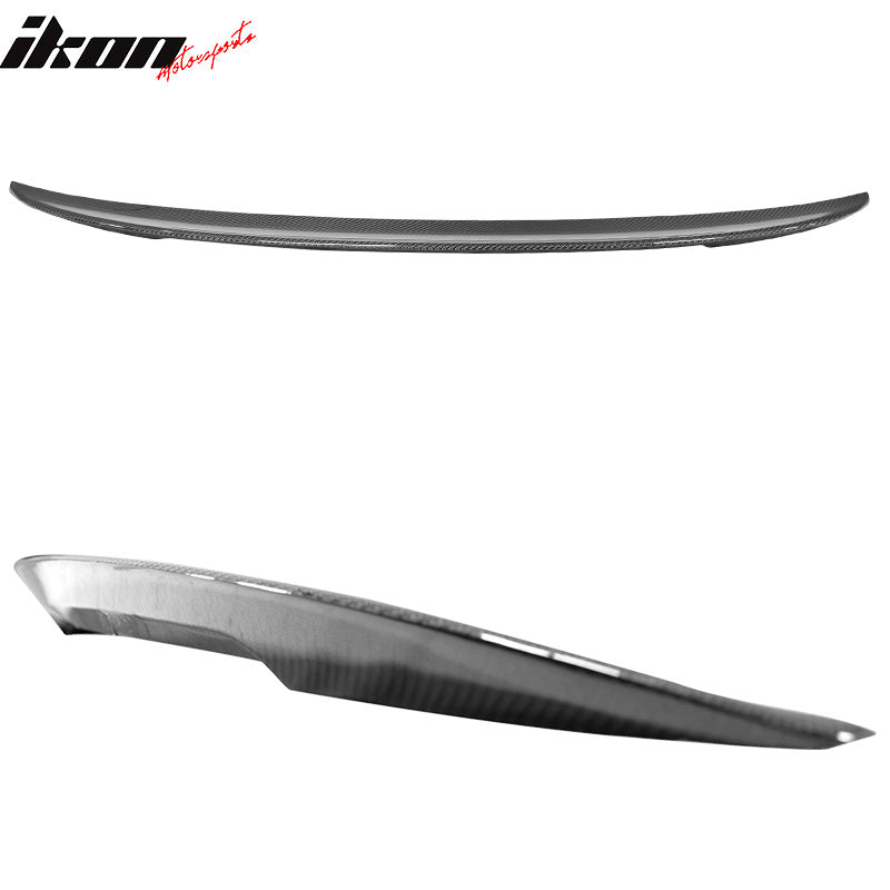 Fits 14-21 BMW F22 High Kick Performance Style Trunk Spoiler Wing - Carbon Fiber