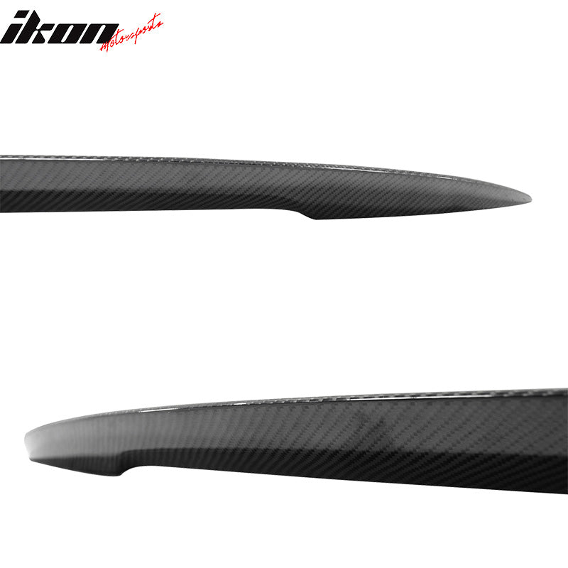 Fits 07-13 E92 Coupe Performance High Kick Matte Carbon Fiber (CF) Trunk Spoiler