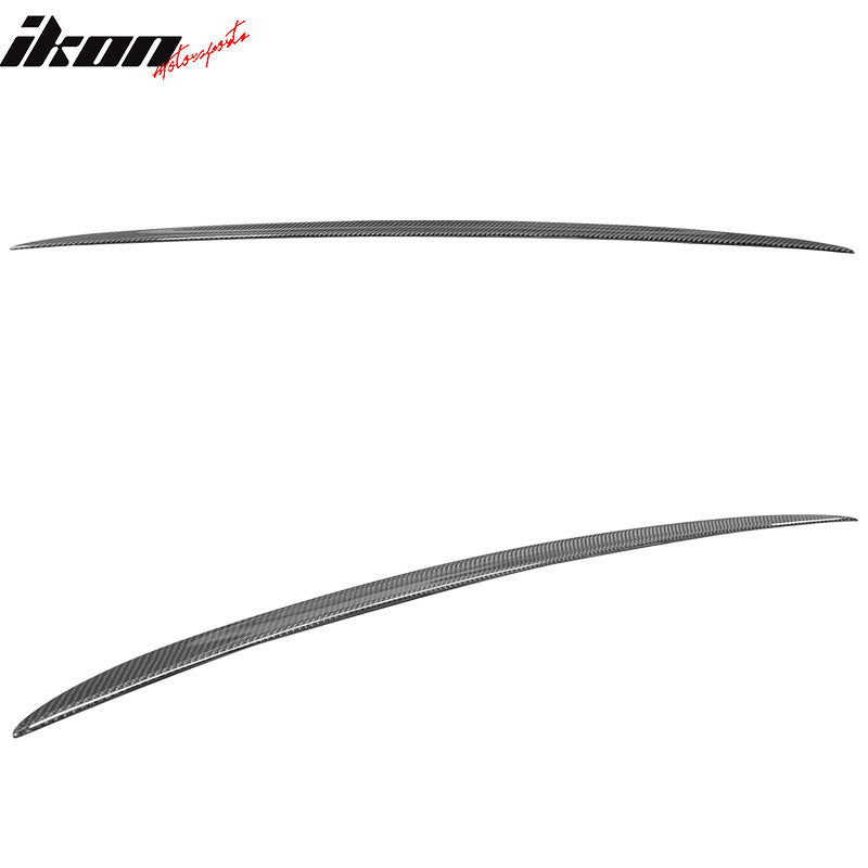 Fits 07-13 BMW 3-Series E93 Convertible M3 Style Carbon Fiber CF Trunk Spoiler