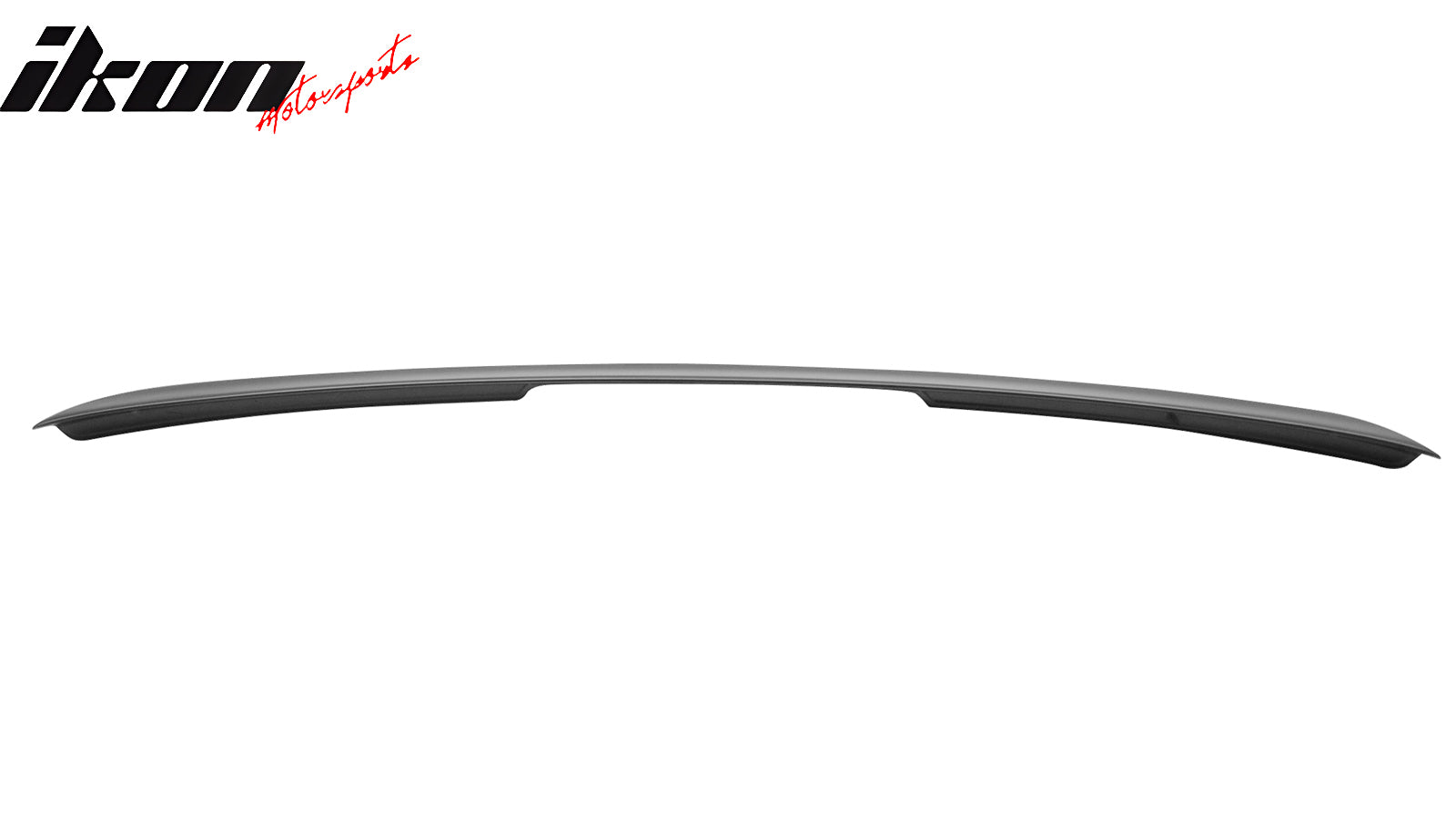 Trunk Spoiler Compatible With 2003-2009 Mercedes Benz W211 E-Class, Euro Style ABS Rear Deck Lip Wing by IKON MOTORSPORTS, 2004 2005 2006 2007 2008