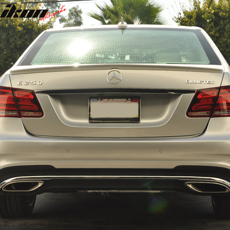 2010-2015 Benz E-Class W212 4Dr Sedan ABS Rear Trunk Spoiler