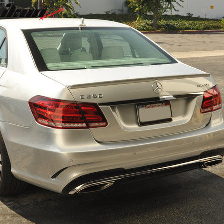 2010-2015 Benz E-Class W212 4Dr Sedan ABS Rear Trunk Spoiler