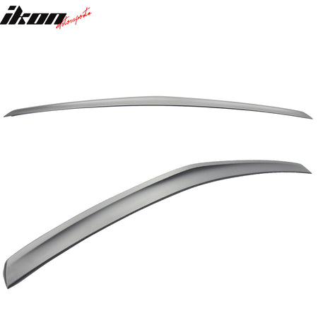 Fits 10-12 Mercedes Benz W212 E-Class Euro Style Rear Trunk Spoiler Wing PU