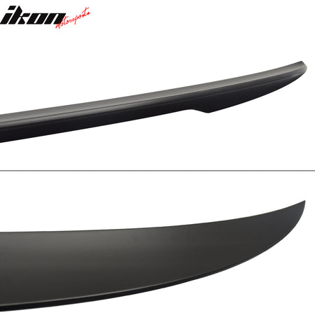 Fits 14-21 BMW F22 High Kick Performance Style Trunk Spoiler Wing Unpainted ABS