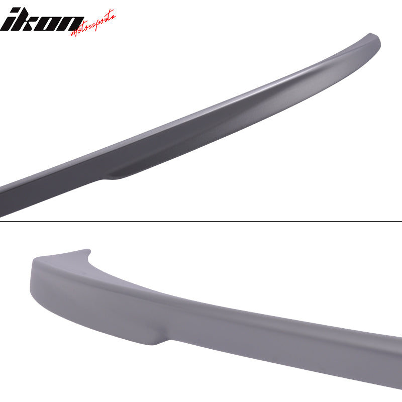 Fits 12-18 F30 Sedan Performance Trunk Spoiler Painted #A83 Matte Glacier Silver