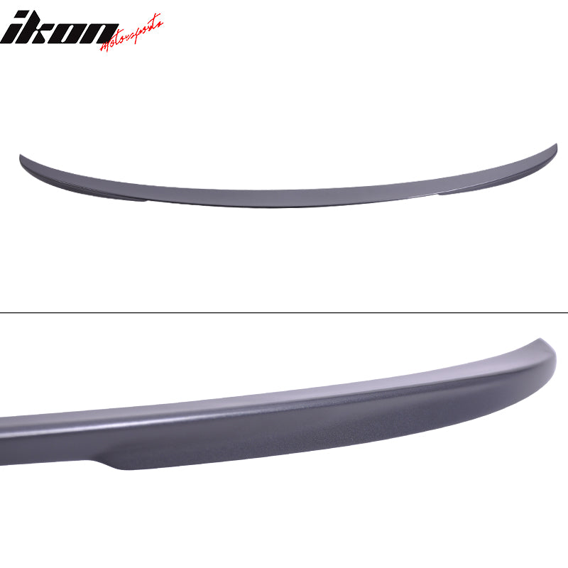 Fits 12-18 BMW F30 3-Series Performance Trunk Spoiler #B39 Matte Mineral Gray