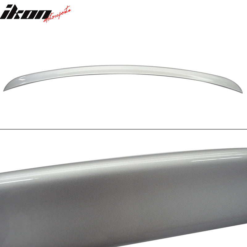 Fits 03-09 Benz E-Class W211 AMG Style Rear Trunk Spoiler Painted #744 Silver