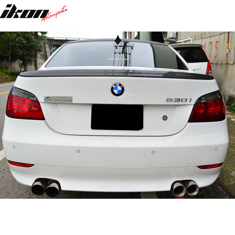 Fits 04-10 BMW 5 Series E60 4Dr Sedan M5 ABS Rear Trunk Spoiler