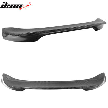 IKON MOTORSPORTS, Trunk Spoiler Compatible With 2013-2020 Scion FRS Subaru BRZ Toyota GT86 , Matte Carbon Fiber Rear Spoiler Wing, 2014 2015 2016 2017 2018 2019