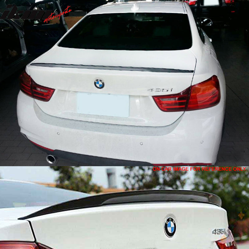 Fits 14-15 BMW 4 Series F32 Trunk Spoiler OE Painted Alpine White Iii #300