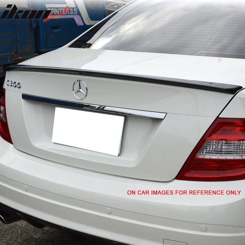 Fits 08-14 Benz C-Class W204 Sedan Trunk Spoiler