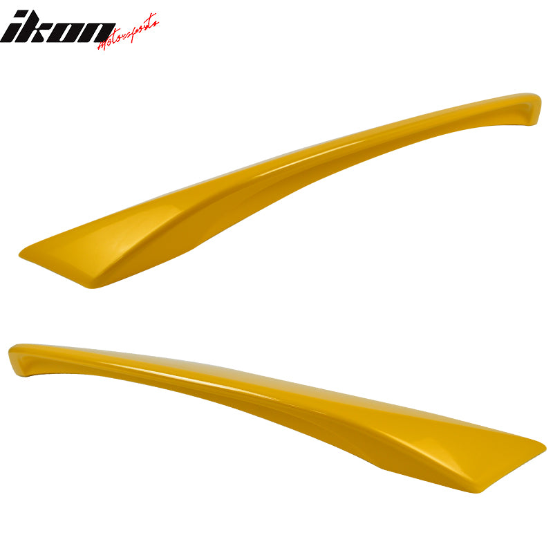 Fits 00-09 S2000 AP2 OE Factory Trunk Spoiler Painted Rio Yellow Pearl #Y65P