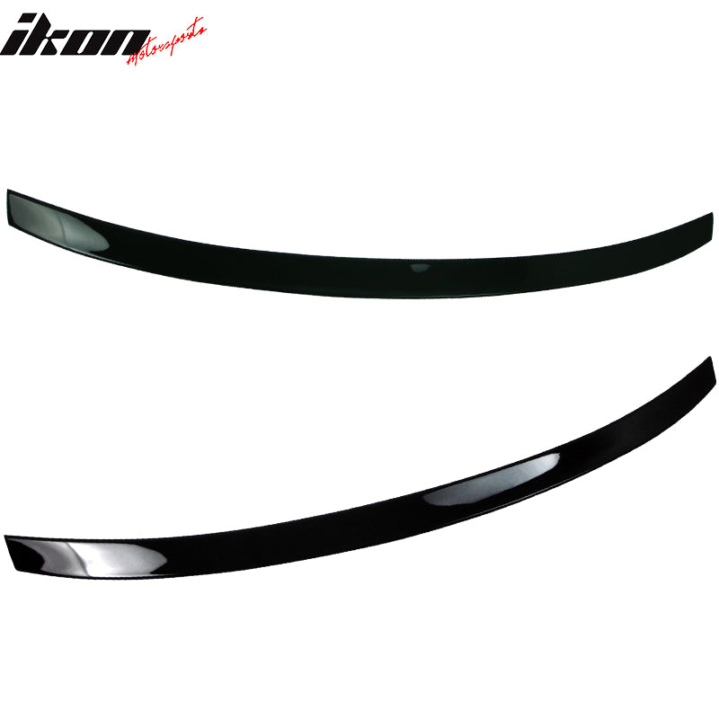 Fits 09-14 Audi A4 Quattro ABT Style Rear Trunk Spoiler Wing Painted #LZ9Y Black