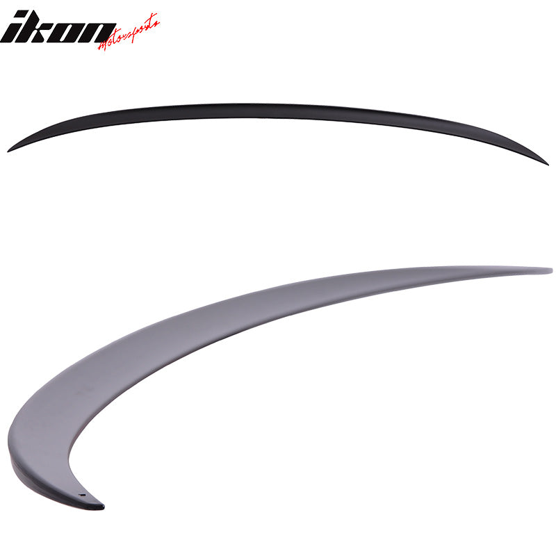 Fits 15-16 F80 M3 4Dr Sedan M3 Style Unpainted Trunk Spoiler Wing ABS Plastic