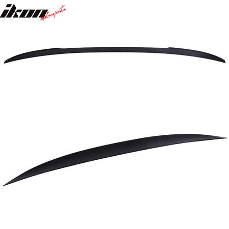 Fit 14-19 BMW F80 3 Series Sedan Performance 2 Style Trunk Spoiler Unpainted ABS