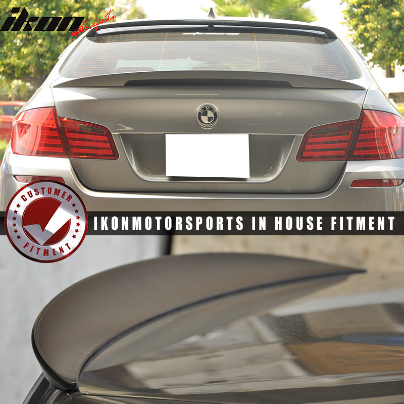 High Kick Trunk Spoiler Fits 11-16 5 Series F10 4Dr 4Door UnPainted Performance2